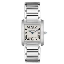 Cartier Tank Francaise Midsize Silver Dial W51003Q3 2
