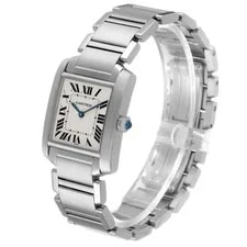 Cartier Tank Francaise Midsize Silver Dial W51003Q3 3