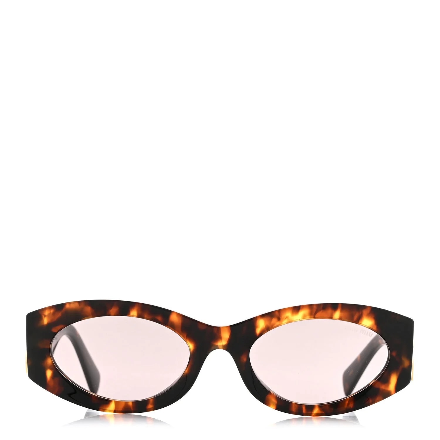 Acetate Oval Glimpse Sunglasses SMU11W Tortoise 2