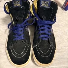 Vans Sk8-Hi Kiss Rock and Roll Over High Top Graphic 2
