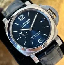 Panerai Luminor Marina 1950 Blue Dial Steel - PAM01393 PAM1393 Full Set 2