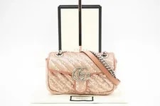 Gucci GG Marmont Sequin Chain 446744 2