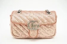 Gucci GG Marmont Sequin Chain 446744 3