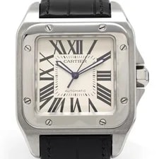 Cartier — Cartier Santos 100 XL Stainless Steel Automatic 2014 With Papers Ref 2656 — Watch — resale