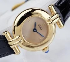 Cartier Must Colisee Brown Dial Roman Index SM 24mmWomen's 590002 3