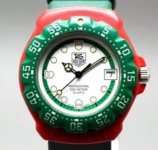 Tag Heuer — TAG Heuer Formula 1 384.513/1 Quartz Green Red 35mm Japan — Watch — resale