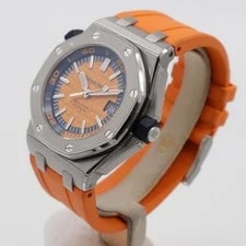 Audemars Piguet Royal Oak Offshore Diver Orange 42mm Steel 15710ST Rubber Auto 2