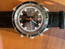 Tudor Heritage Chronograph 70330 Date Black Dial Automatic US Seller 3