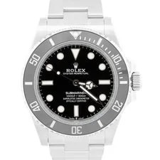 Rolex — 2025 Papers Rolex Submariner No-Date Black Steel 41mm Ceramic 124060 LN BOX — Watch — resale