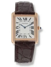 41991: Cartier 18k Rose Gold Steel Caseback Tank Solo, W5200025, Box & 2017 Card 2