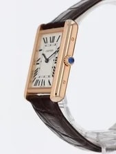 41991: Cartier 18k Rose Gold Steel Caseback Tank Solo, W5200025, Box & 2017 Card 4