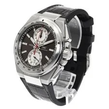 IWC Schaffhausen Ingenieur IW378511 45mm SS Brown Dial Chronograph Rubber #C142 2