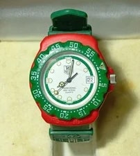 Tag Heuer — Tag Heuer Formula 1 Benetton Color Green Red 384.513/1 — Watch — resale