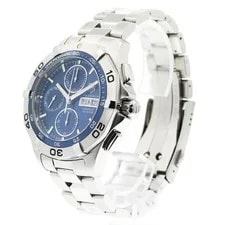 TAG Heuer — TAG Heuer Aquaracer CAF2012 44mm SS Blue #C8408 — Watch — resale
