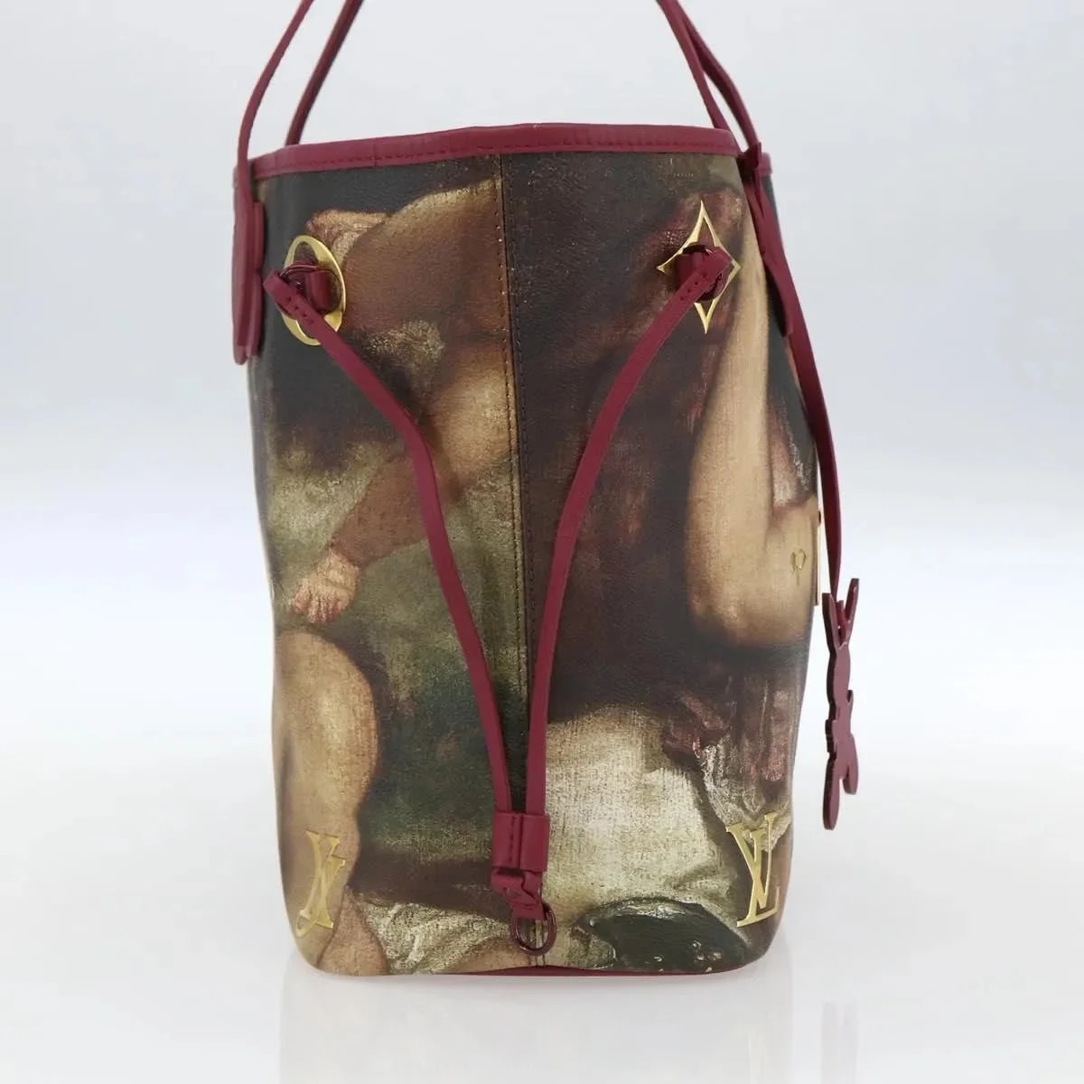 Louis Vuitton Neverfull Nm Limited Edition Jeff Koons Titian Print 3