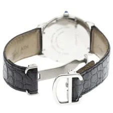 Cartier Ronde Solo LM W6700255 36mm SS Silver #C15294 2