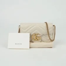 Gucci — Gucci 476433 GG Marmont Super Mini Chain 140540760 [P] — Handbag — resale