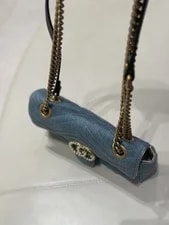 Gucci GG Marmont Matelassé Logo Japan Auth 4