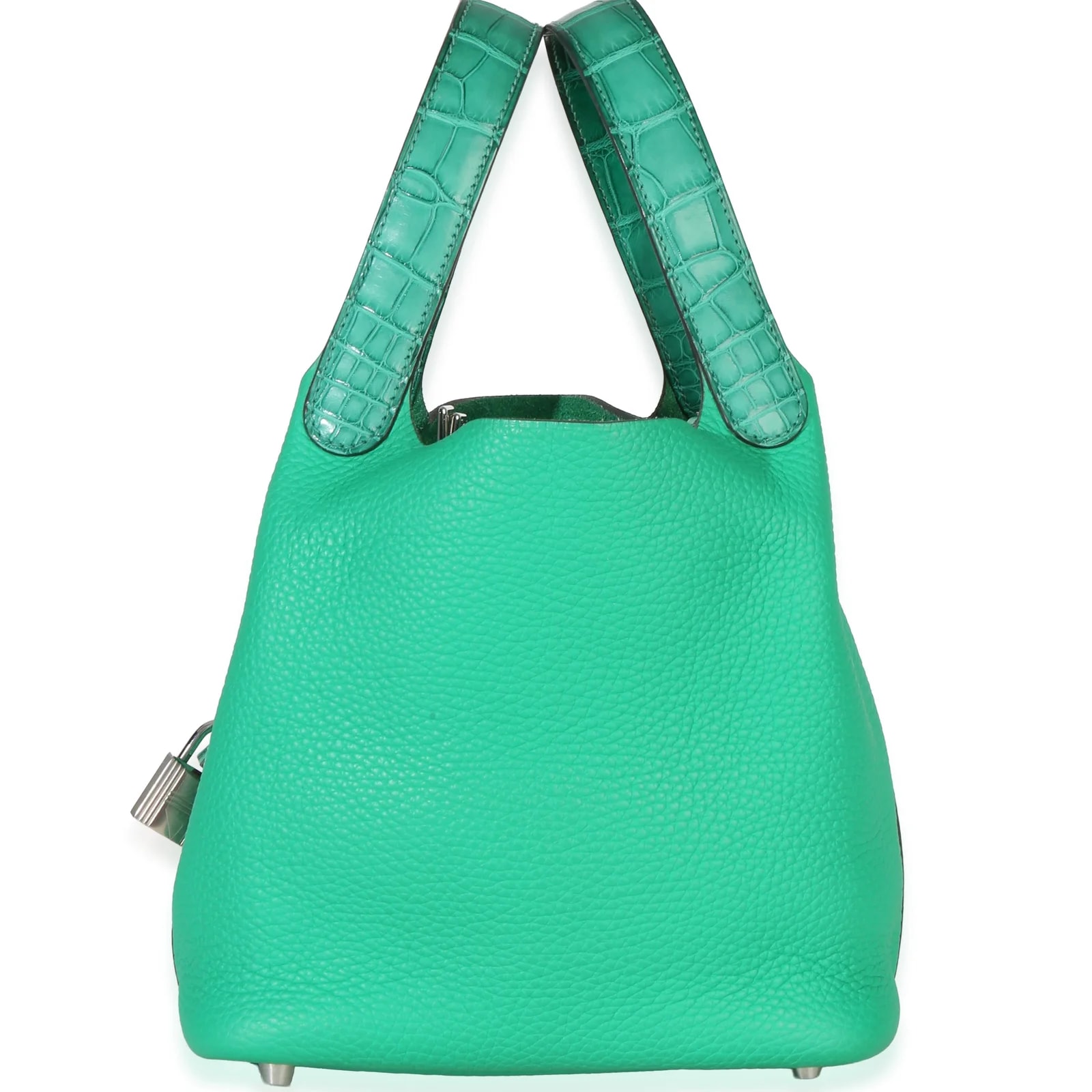 Hermès Menthe Matte Touch Picotin Lock 18 Phw 3