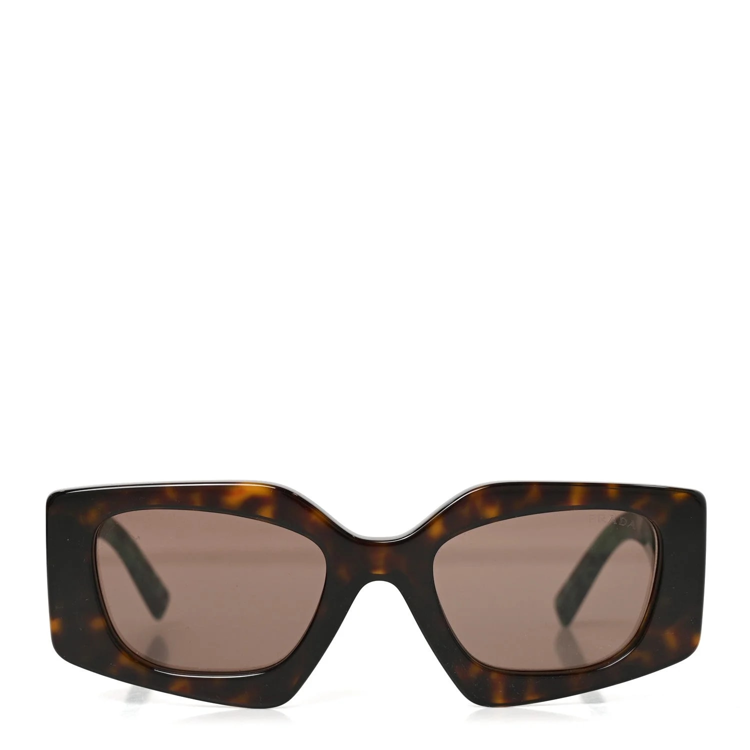 Acetate Square Sunglasses SPR 15Y Tortoise 2