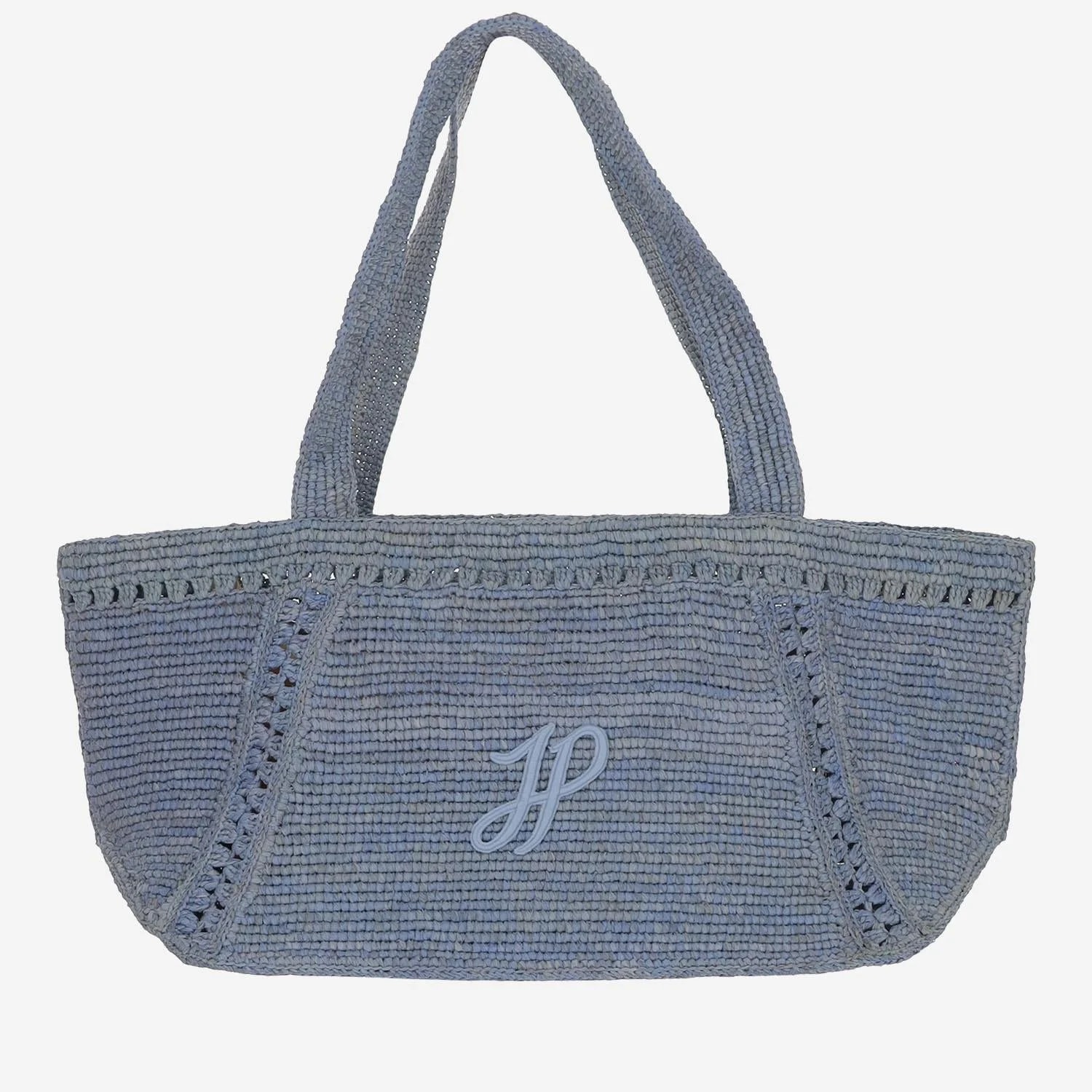 Patou — Patou Embroidered Logo — — Handbag — resale