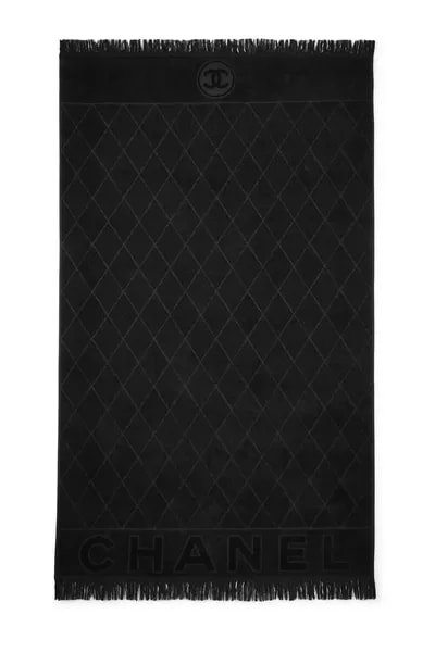 Chanel — 'CC' Beach Towel — Accessory — resale