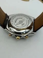 Breitling Chronomat B13050.1 Automatic Chronograph 18k Two-Tone White Dial 4