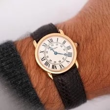 Cartier Ronde Louis 2889 W6800251 50 Grams 18k Rose Gold 36MM Manual 2