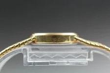 1984 Near Omega de Ville 20mm 591.0268 Quartz Gold Dial 4