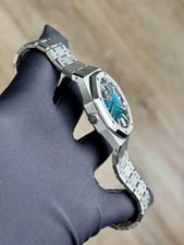 Audemars Piguet Royal Oak Tourbillon Smoked Blue Titanium 2023 Preowned 26730TI 2