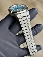 Audemars Piguet Royal Oak Tourbillon Smoked Blue Titanium 2023 Preowned 26730TI 3