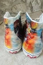 Limited Edition Vans X One Piece Collaboration Sk8-Hi "Punk Hazard" 4