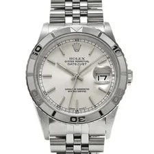 Rolex — Rolex Datejust Thunderbird 16264 White Stainless Steel Automatic #W1470 — Watch — resale