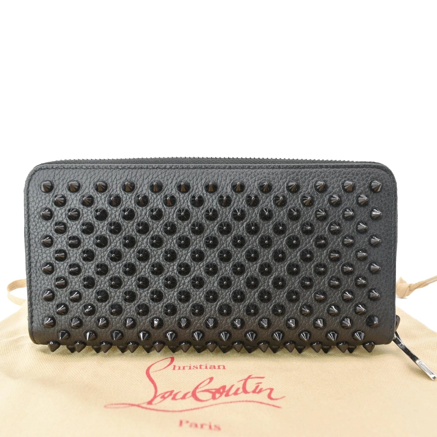 Christian Louboutin Spike Panettone Zippy Wallet - Sold 3