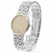 Omega Devil Date Quartz YG Bezel 2