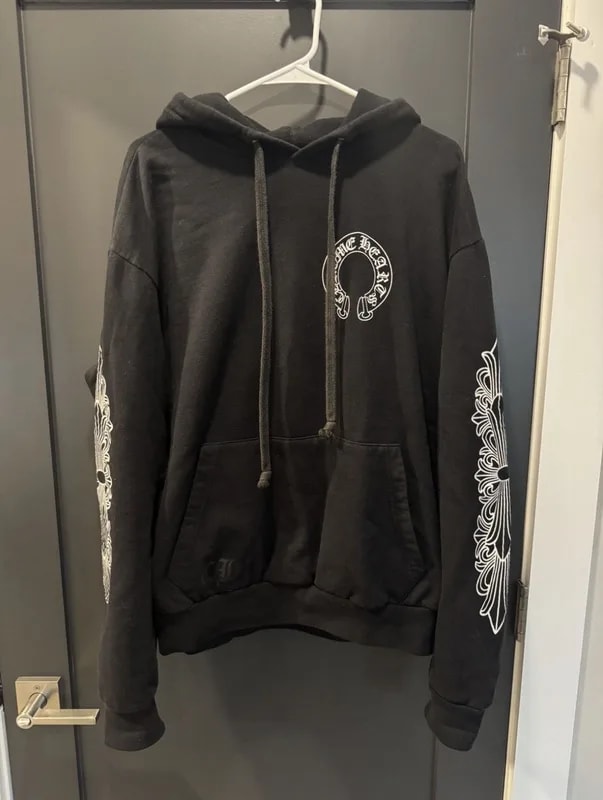 Chrome Hearts — Hearts Sweatshirt Hoodie — streetwear — resale