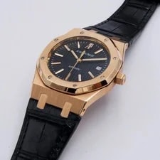 Audemars Piguet 15300OR Black Dial 18K Rose Gold 2