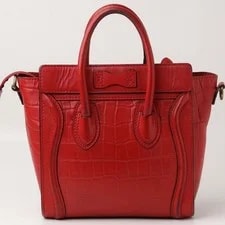 Auth Celine Luggage 2way W/ Strap 3