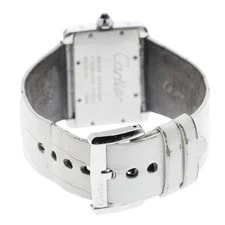 Cartier Mini Tank W6300255 31mm SS Beige Dial Quartz #C6319 2