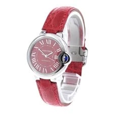 Cartier Ballon Bleu WSBB0022 32mm SS Red #C2134 2