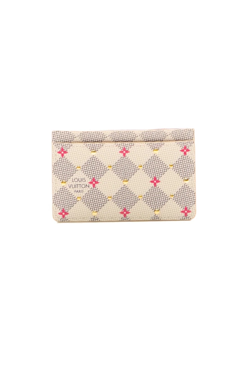 Louis Vuitton — Studded Flower Card Holder — Handbag — resale