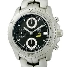 TAG Heuer — TAG Heuer Link Chronograph Ayrton Senna Edition 4000 Pcs CT5114.BA0550 With Box — Watch — resale