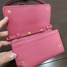 Prada Long Wallet Bow Ribbon 4