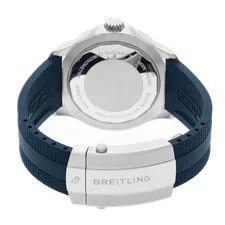 Breitling Superocean Automatic 44 Green Dial Rubber A17376A31L1S1 4