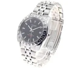 Tudor Heritage 21010 37mm SS Black #C7841 2