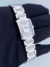 Cartier Tank Francaise W51008Q3 Stainless Steel 3