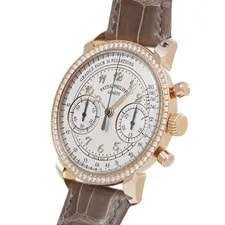 Patek Philippe Complications Chronograph 7150/250R-001 Silver Opaline Dial #W049 2