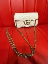 Gucci GG Marmont 476433 Chain Crossbody With Dust 3