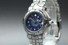 TAG Heuer — *Near * TAG Heuer 6000 WH2313-K1 Chronometer Blue 28mm AT Japan — Watch — resale