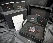 Tudor 79830RB Black Bay GMT Pepsi on Textile 41mm 2023 Box & Papers 2